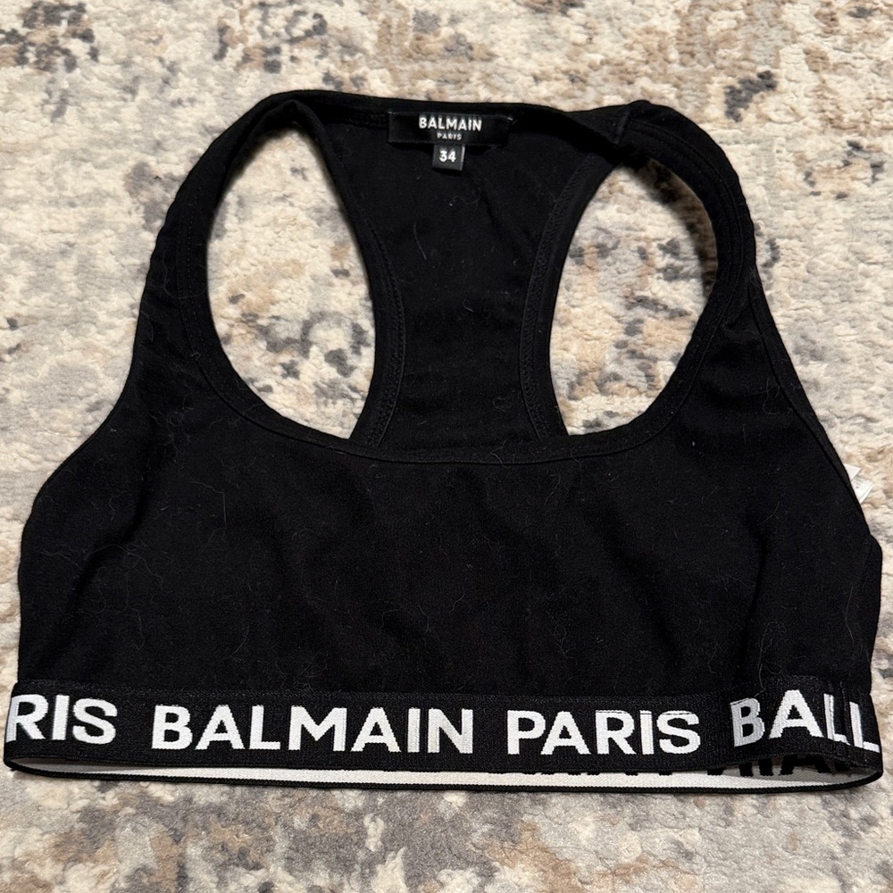 Balmain Black Athletic Top